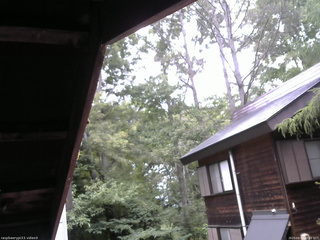 長野県菅平高原 ゆたか山荘 北側 2025/09/03 07:45