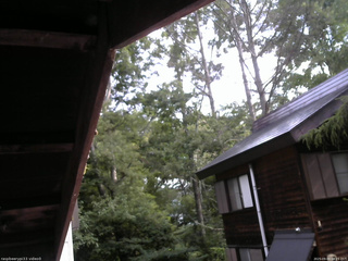 長野県菅平高原 ゆたか山荘 北側 2025/09/03 08:15