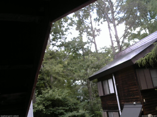 長野県菅平高原 ゆたか山荘 北側 2025/09/03 09:15