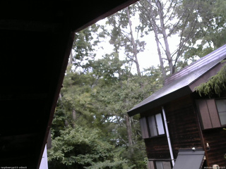 長野県菅平高原 ゆたか山荘 北側 2025/09/03 12:15