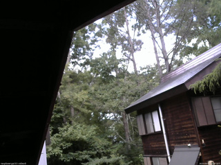 長野県菅平高原 ゆたか山荘 北側 2025/09/03 12:30