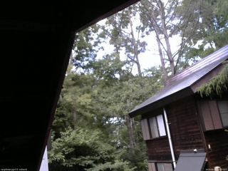 長野県菅平高原 ゆたか山荘 北側 2025/09/03 13:15