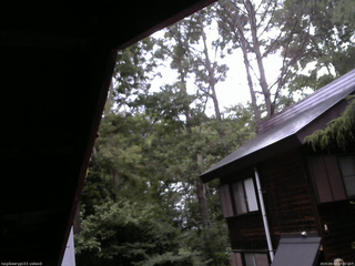 長野県菅平高原 ゆたか山荘 北側 2025/09/03 17:30