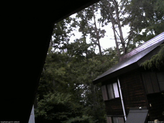 長野県菅平高原 ゆたか山荘 北側 2025/09/03 18:15