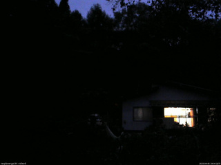 長野県菅平高原 ゆたか山荘 西側(坂上) 2025/09/05 18:30