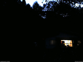 長野県菅平高原 ゆたか山荘 西側(坂上) 2025/09/07 18:30