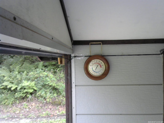 長野県菅平高原 ゆたか山荘 温度計 2025/09/07 12:45