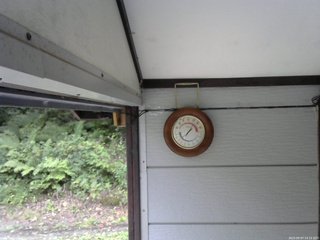 長野県菅平高原 ゆたか山荘 温度計 2025/09/07 14:15
