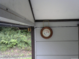 長野県菅平高原 ゆたか山荘 温度計 2025/09/08 08:00