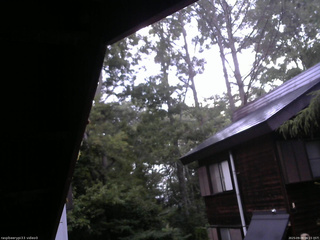 長野県菅平高原 ゆたか山荘 北側 2025/09/09 06:15