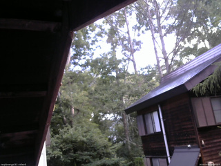 長野県菅平高原 ゆたか山荘 北側 2025/09/09 08:00