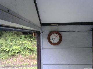 長野県菅平高原 ゆたか山荘 温度計 2025/09/09 06:00