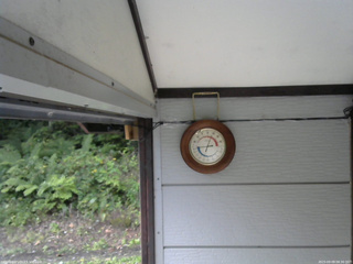 長野県菅平高原 ゆたか山荘 温度計 2025/09/09 06:30