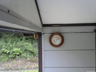 長野県菅平高原 ゆたか山荘 温度計 2025/09/09 06:45