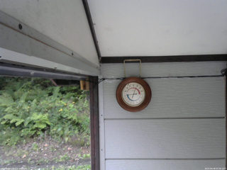 長野県菅平高原 ゆたか山荘 温度計 2025/09/09 07:00