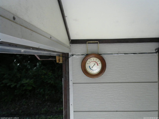 長野県菅平高原 ゆたか山荘 温度計 2025/09/09 08:30