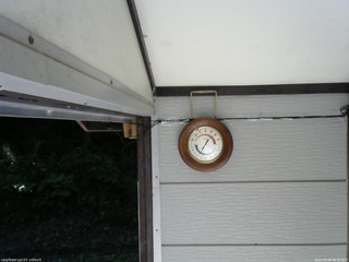 長野県菅平高原 ゆたか山荘 温度計 2025/09/09 08:45