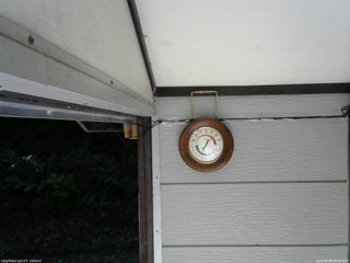 長野県菅平高原 ゆたか山荘 温度計 2025/09/09 09:00