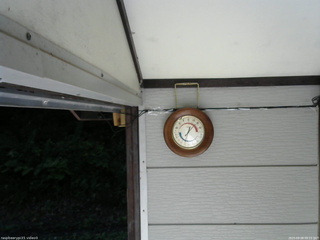 長野県菅平高原 ゆたか山荘 温度計 2025/09/09 09:15