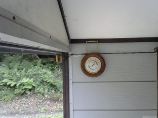 長野県菅平高原 ゆたか山荘 温度計 2025/09/09 14:15