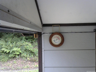 長野県菅平高原 ゆたか山荘 温度計 2025/09/09 15:30