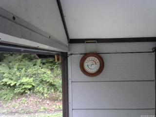 長野県菅平高原 ゆたか山荘 温度計 2025/09/09 17:45