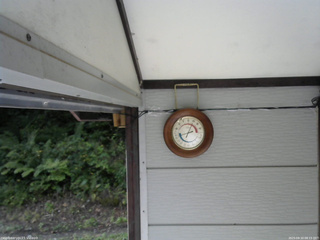 長野県菅平高原 ゆたか山荘 温度計 2025/09/10 08:15