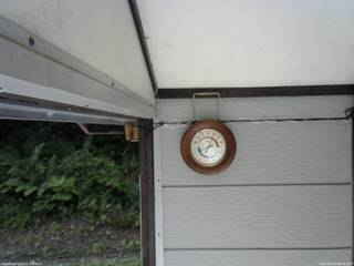 長野県菅平高原 ゆたか山荘 温度計 2025/09/10 08:30