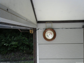 長野県菅平高原 ゆたか山荘 温度計 2025/09/10 09:15