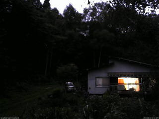 長野県菅平高原 ゆたか山荘 西側(坂上) 2025/09/11 18:15