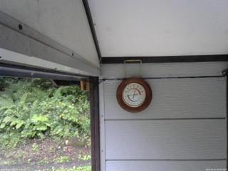 長野県菅平高原 ゆたか山荘 温度計 2025/09/11 06:30