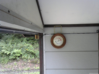 長野県菅平高原 ゆたか山荘 温度計 2025/09/11 12:15