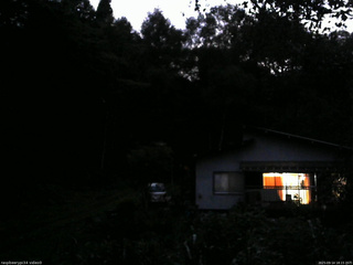 長野県菅平高原 ゆたか山荘 西側(坂上) 2025/09/14 18:15