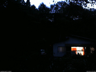 長野県菅平高原 ゆたか山荘 西側(坂上) 2025/09/15 18:15