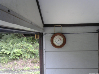 長野県菅平高原 ゆたか山荘 温度計 2025/09/15 15:15