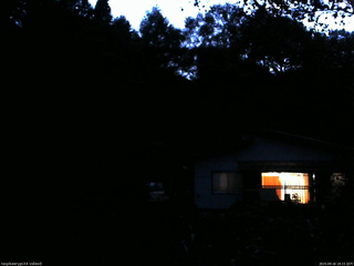 長野県菅平高原 ゆたか山荘 西側(坂上) 2025/09/16 18:15