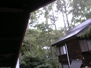 長野県菅平高原 ゆたか山荘 北側 2025/09/20 06:45