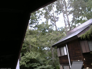 長野県菅平高原 ゆたか山荘 北側 2025/09/20 12:00