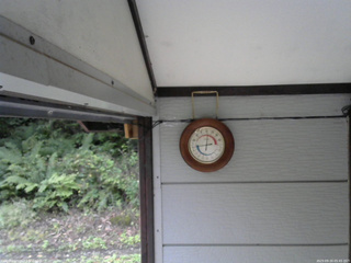 長野県菅平高原 ゆたか山荘 温度計 2025/09/20 05:45