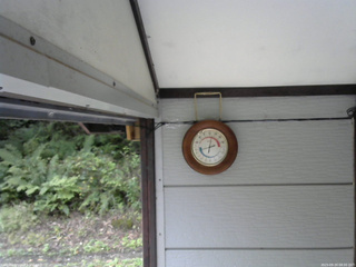 長野県菅平高原 ゆたか山荘 温度計 2025/09/20 08:00