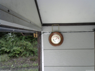 長野県菅平高原 ゆたか山荘 温度計 2025/09/20 09:45