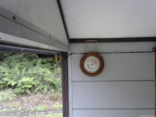 長野県菅平高原 ゆたか山荘 温度計 2025/09/20 14:15