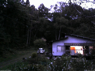 長野県菅平高原 ゆたか山荘 西側(坂上) 2025/09/30 17:45