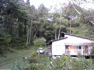 長野県菅平高原 ゆたか山荘 西側(坂上) 2025/10/01 07:45