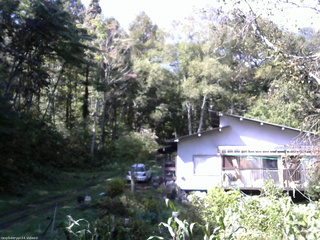 長野県菅平高原 ゆたか山荘 西側(坂上) 2025/10/02 10:15