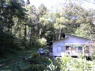 長野県菅平高原 ゆたか山荘 西側(坂上) 2025/10/02 10:45