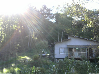 長野県菅平高原 ゆたか山荘 西側(坂上) 2025/10/02 15:00