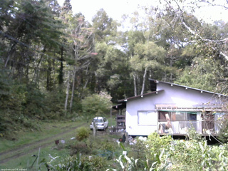 長野県菅平高原 ゆたか山荘 西側(坂上) 2025/10/03 10:15