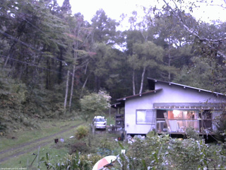 長野県菅平高原 ゆたか山荘 西側(坂上) 2025/10/04 06:00
