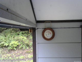 長野県菅平高原 ゆたか山荘 温度計 2025/10/04 06:15